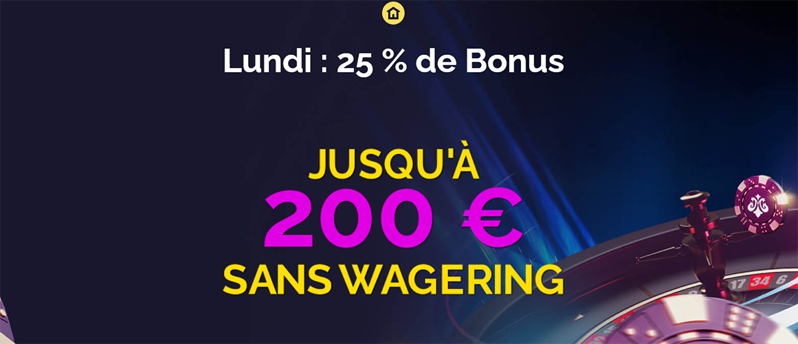  Bonus Lundi - Monte Cryptos Casino - Leguide