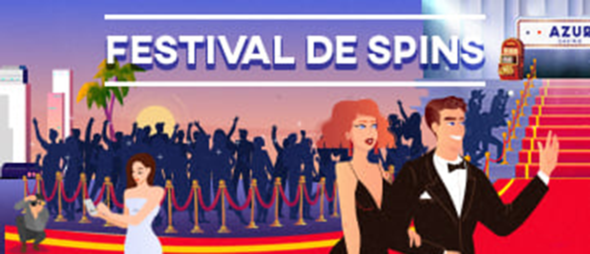 Festival de Spin - AzurCasino - Leguide